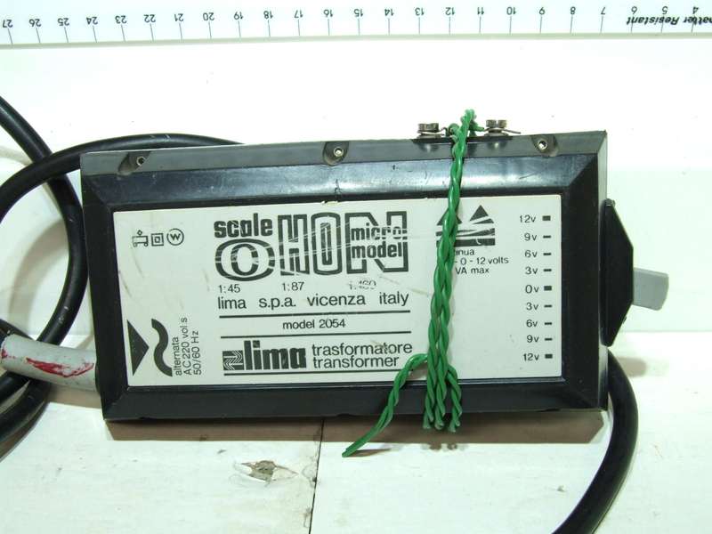 LIMA POWER SUPPLY:  European 220V/12.5V DC Power Supply/Controller in good un-boxed condition(Italy)