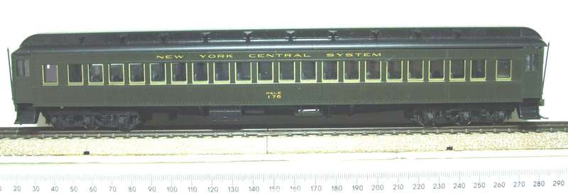 BRANCHLINE HO: Detailed American "N.Y.C.S" Passenger Coach Kit in Good Assembled Boxed Condition.(US