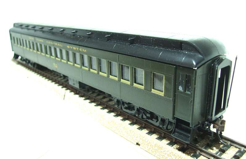 BRANCHLINE HO: Detailed American "N.Y.C.S" Passenger Coach Kit in Good Assembled Boxed Condition.(US