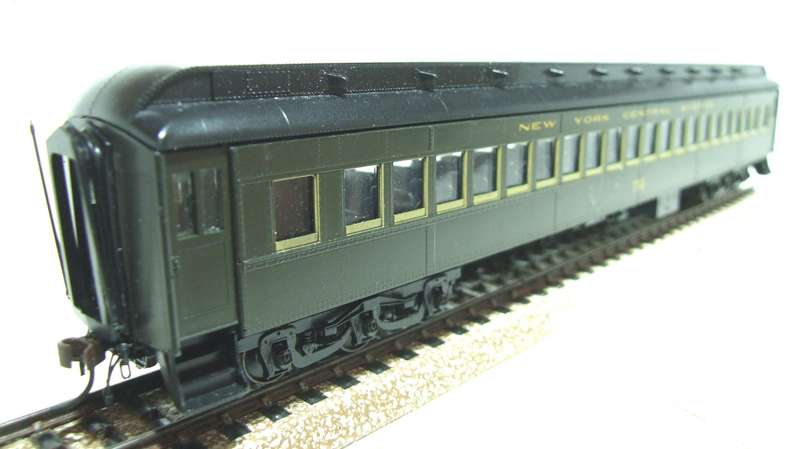 BRANCHLINE HO: Detailed American "N.Y.C.S" Passenger Coach Kit in Good Assembled Boxed Condition.(US