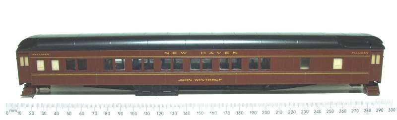 BRANCHLINE HO:Detailed American "NEW HAVEN" Pass Coach in New Partly Assembled Boxed condition.(USA