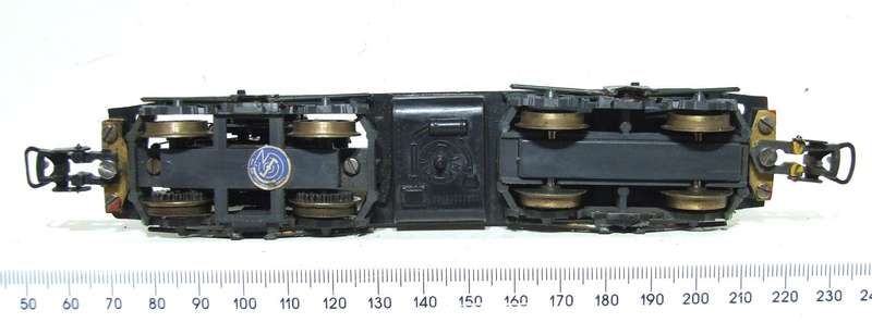 LIMA HO: SAR 5-E Loco Undercarriage, modified into E-6, Fair Un-Boxed Operational condition.(Italy)