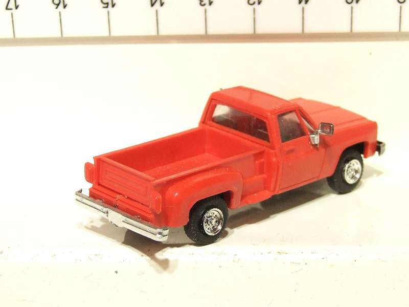 CHEVROLET HO: Detailed Plastic Chevy Truck in Good Un-Boxed Condition.