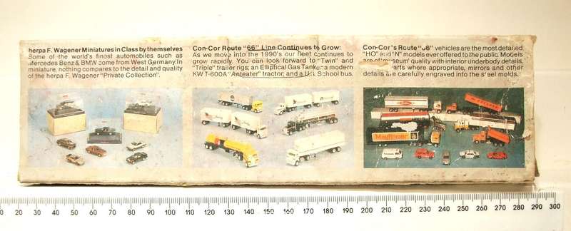 HERPA HO: Highly Detailed "HI-WAY" GMC Horse & Trailer in Good Boxed Condition.