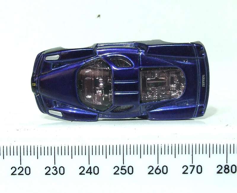 MATTEL HO: Highly Detailed Enzo Ferrari in Good Un-Boxed Condition.