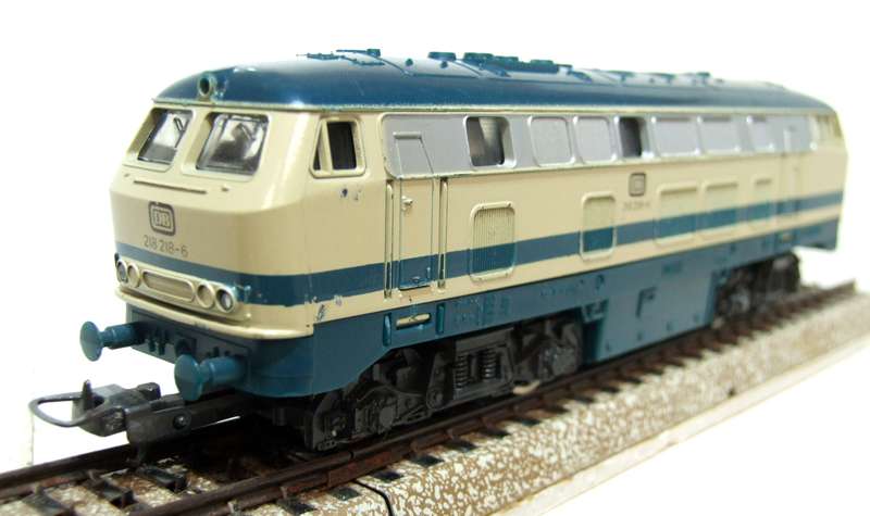 LIMA HO:  DB 1632 Class 218-6  Diesel Loco in Good Un-Boxed Operational condition.(Italy)