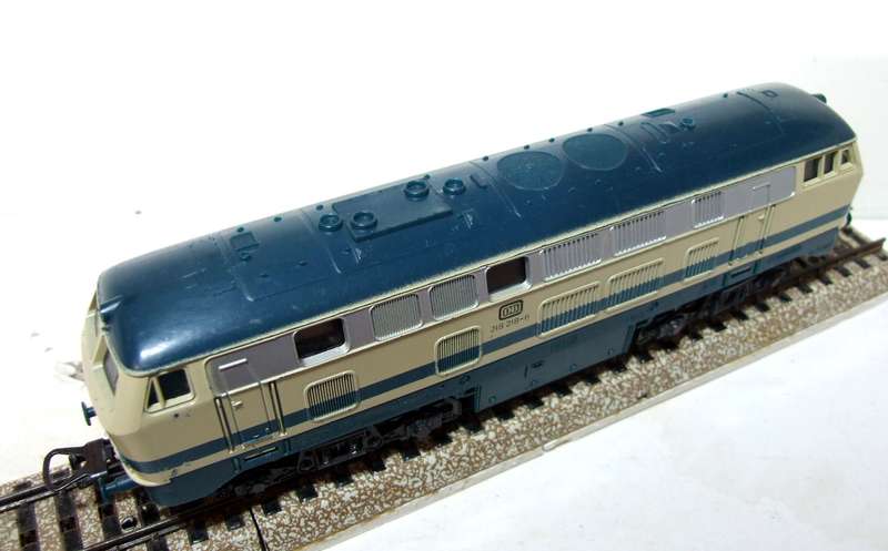 LIMA HO:  DB 1632 Class 218-6  Diesel Loco in Good Un-Boxed Operational condition.(Italy)