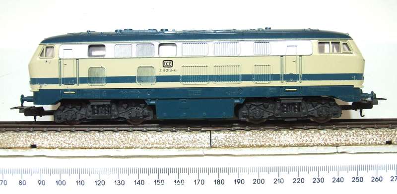 LIMA HO:  DB 1632 Class 218-6  Diesel Loco in Good Un-Boxed Operational condition.(Italy)