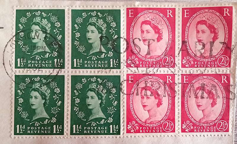 England 1952 FDC new issue of new values 5 Dec 1952