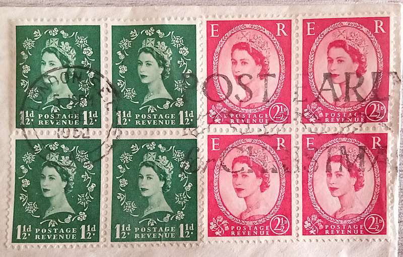 England 1952 FDC new issue of new values 5 Dec 1952