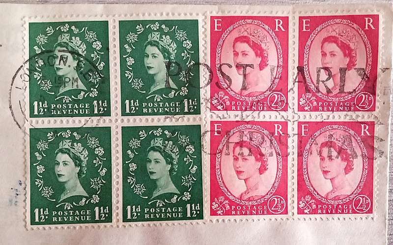 England 1952 FDC new issue of new values 5 Dec 1952