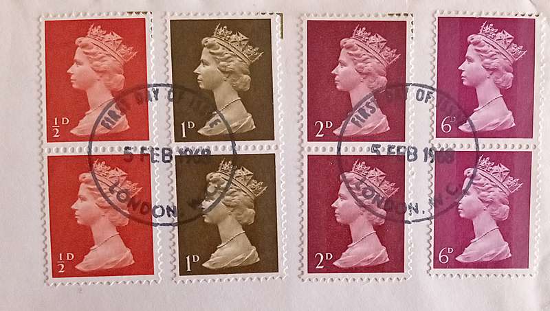 England 1968 Addressed FDC Definitive Issue GPO.