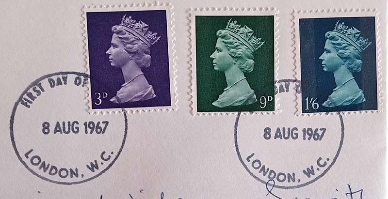 England 1967 Addressed FDC Definitive Issue First Day Cover GPO.