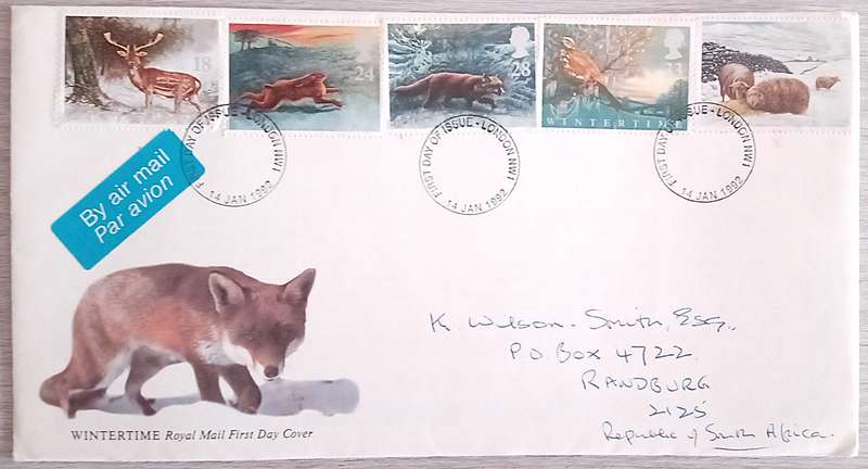 England 1992 Animals in Winter