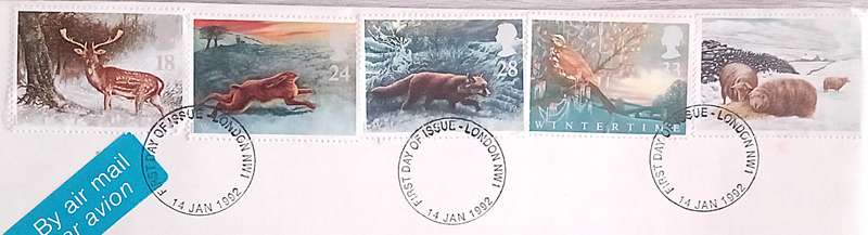 England 1992 Animals in Winter