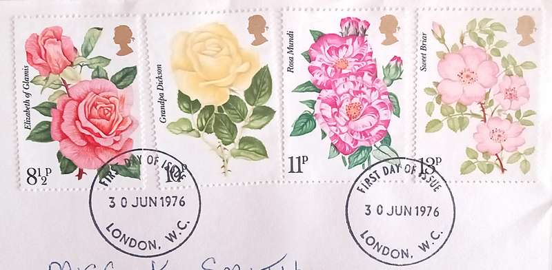 England 1976 The 100th Anniversary of the Royal National Rose Society