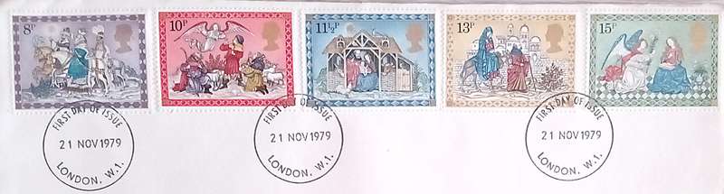 England 1979 Addressed FDC Christmas 1979.