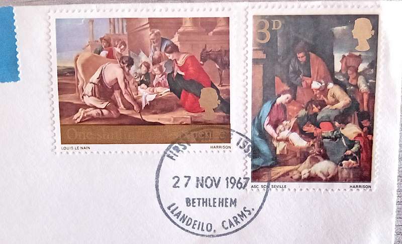 England 1967 Addressed FDC Christmas 1967.
