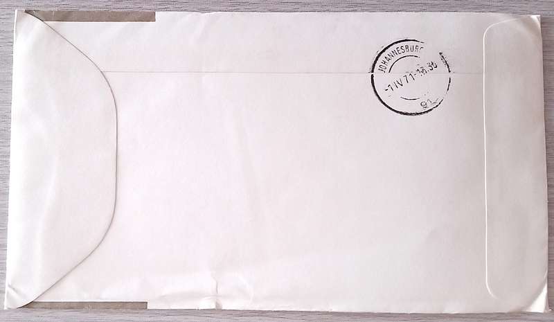 England 1971 Addressed FDC Low Value Decimal Definitives.