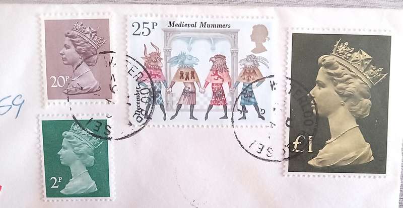 England Addressed Cover.