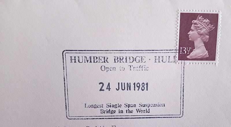 England 1981 Addressed Signed First Day Cover KINGSTON UPON HULL CITY COUNCIL COMMEMORATIVE COVER.