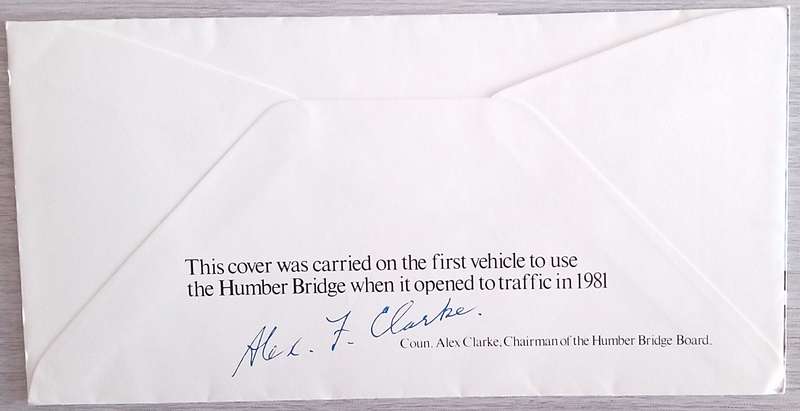 England 1981 Addressed Signed First Day Cover KINGSTON UPON HULL CITY COUNCIL COMMEMORATIVE COVER.