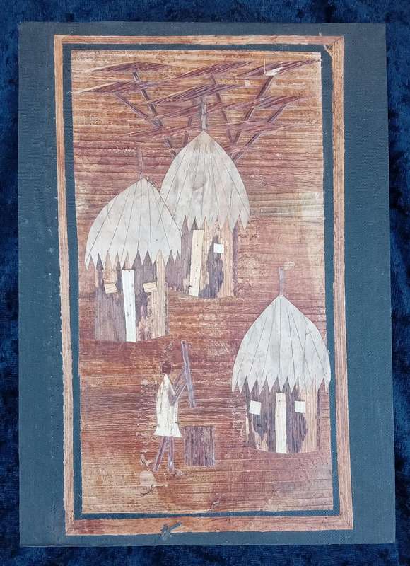 6 x Second Hand Handmade African Wall Decor Art.