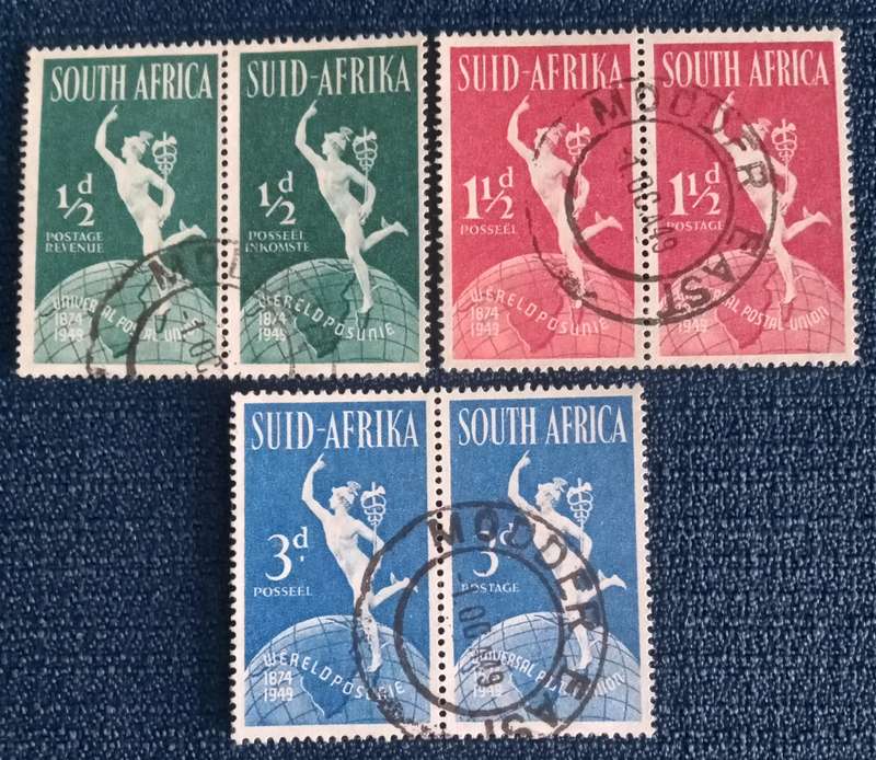 Union- 1949 U.P.U 75th Anniversary Used Set