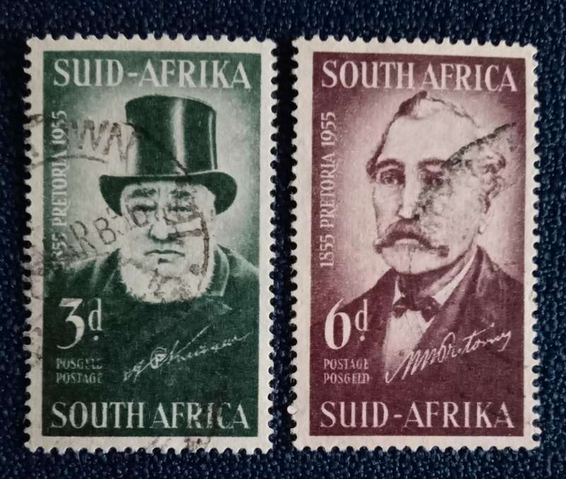 Union- 1955 Pretoria Centenary Used.