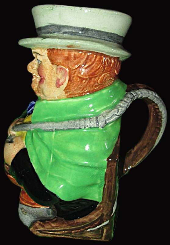 Burleigh Ware Toby Jug "Tony Weller" 11cm high