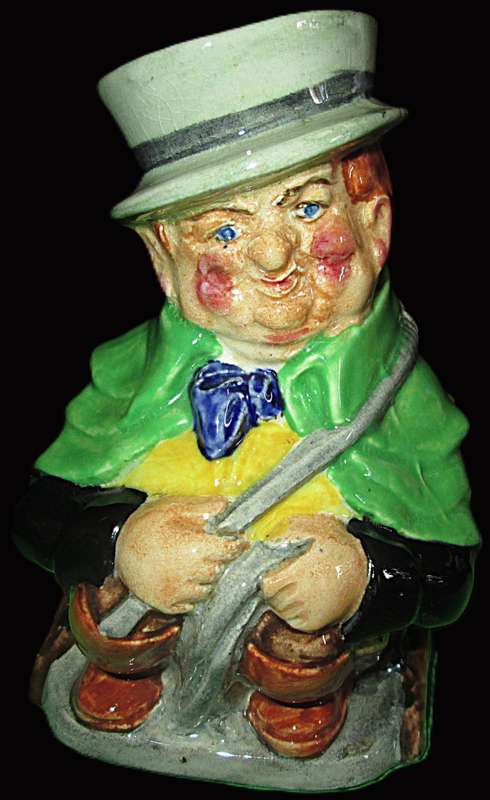 Burleigh Ware Toby Jug "Tony Weller" 11cm high