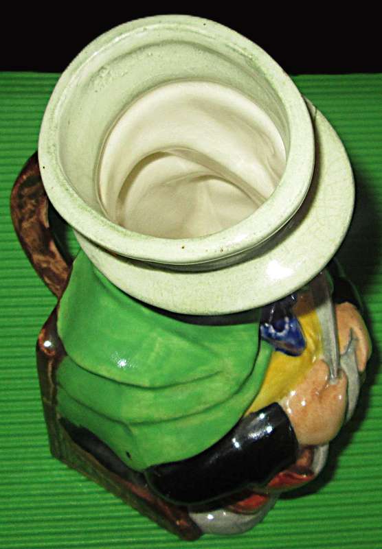 Burleigh Ware Toby Jug "Tony Weller" 11cm high