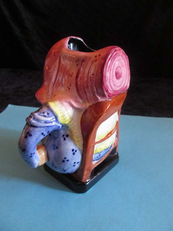 Burleigh Ware Toby Jug "Sairey Gamp" 10cm high
