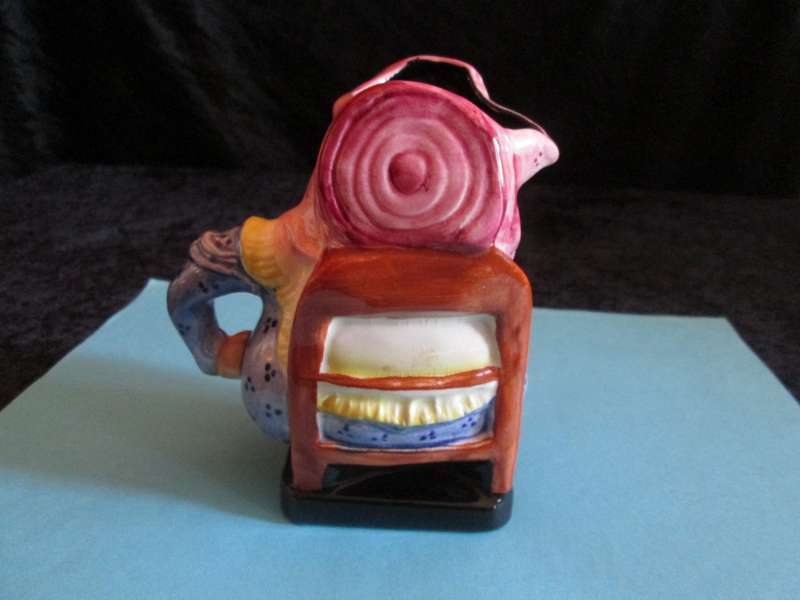 Burleigh Ware Toby Jug "Sairey Gamp" 10cm high