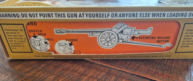 Britains German field gun