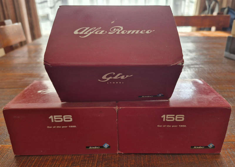 Solido Alfa Romeo set of 3 models