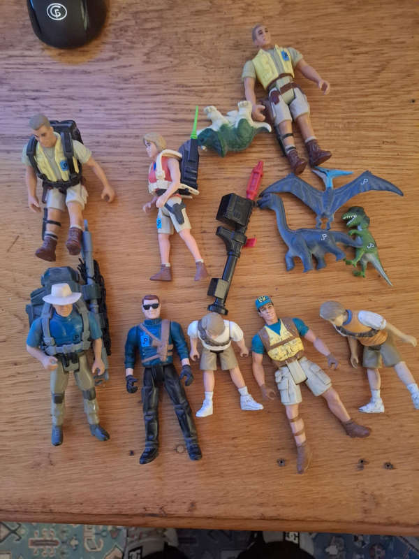 Jurassic park toys