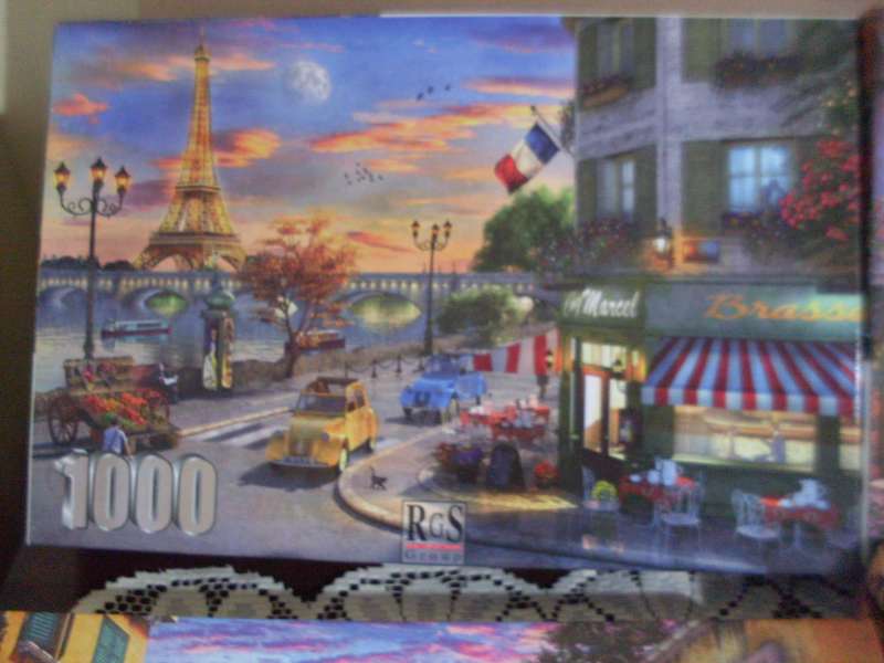 4 X RGS PUZZLES...COMPLETE....2 X 1,000 PIECES AND 2 X 1,500 PIECES