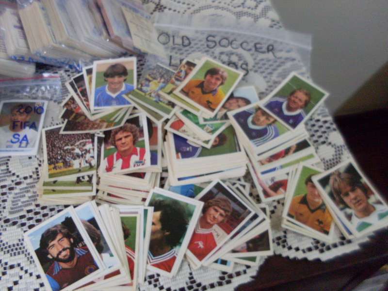 VARIOUS PACKS OF  LOTS OF WORLD CUP SOCCER STICKERS..OLD LEGENDS...1982 1997 1998 2010 ETC
