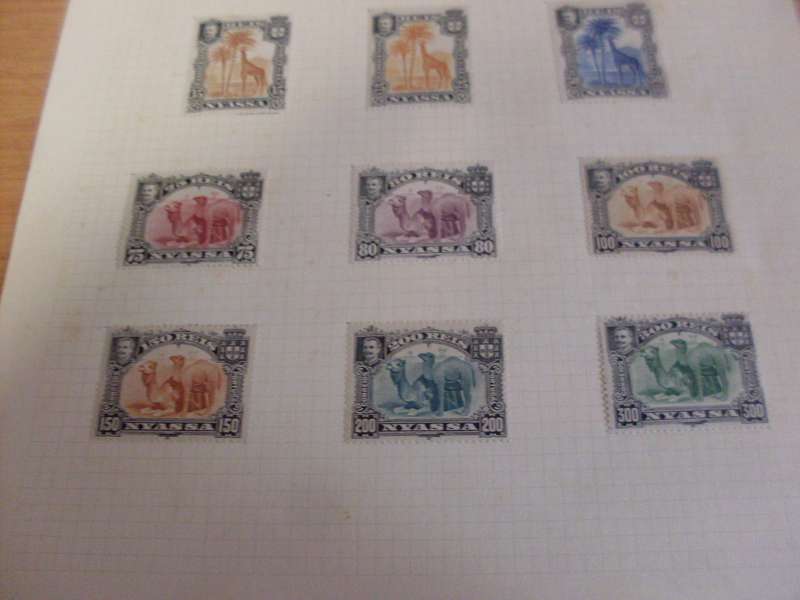 A COLLECTION OF NYASSA 1901/1921...CENTAVOS/REIS/SOME OVERPRINTS/MINT