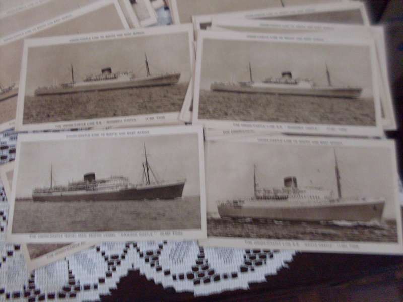 65 VARIOUS VINTAGE H.M.S.SHIPS POSTCARDS