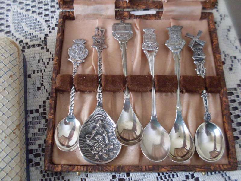 5 X VARIOUS BOXED BONE HANDLE+  EPNS + STAINLESS STEEL ETC ETC