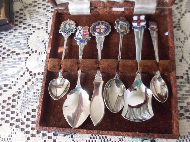 5 X VARIOUS BOXED BONE HANDLE+  EPNS + STAINLESS STEEL ETC ETC