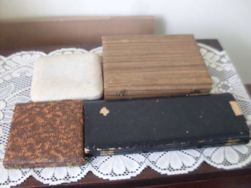 5 X VARIOUS BOXED BONE HANDLE+  EPNS + STAINLESS STEEL ETC ETC