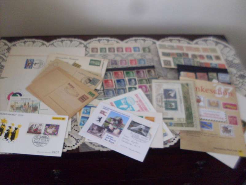 NORTH GERMAN CONFEDERATION/HITLER STAMPS(SOME UKRAINE OVERPRINTS )FDC M/SHEETS ETC