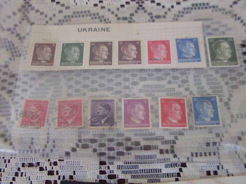 NORTH GERMAN CONFEDERATION/HITLER STAMPS(SOME UKRAINE OVERPRINTS )FDC M/SHEETS ETC