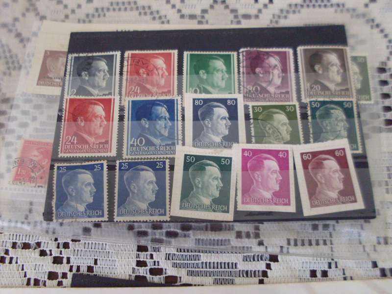 NORTH GERMAN CONFEDERATION/HITLER STAMPS(SOME UKRAINE OVERPRINTS )FDC M/SHEETS ETC