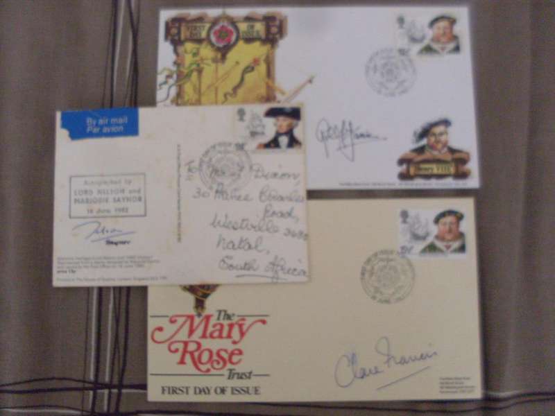 SOME INTERESTING SIGNED  PHILATELY PIECES...SEE DESCRIPTION