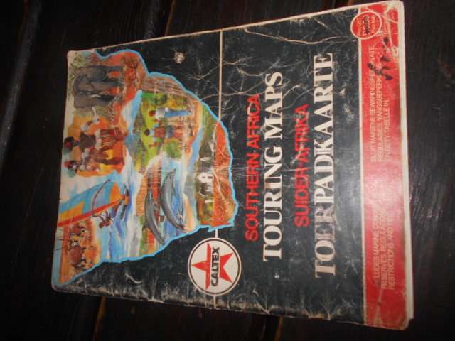 CALTEX SOUTHERN AFRICA TOURING MAPS  MET MARIENEBEWARING