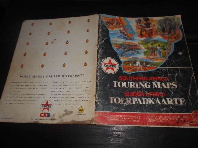CALTEX SOUTHERN AFRICA TOURING MAPS  MET MARIENEBEWARING
